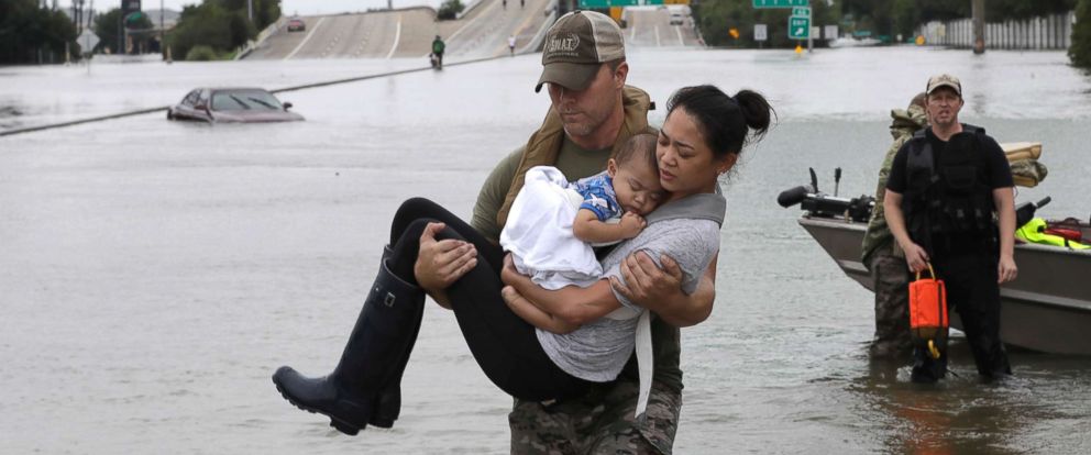 Hurricane Harvey rescue